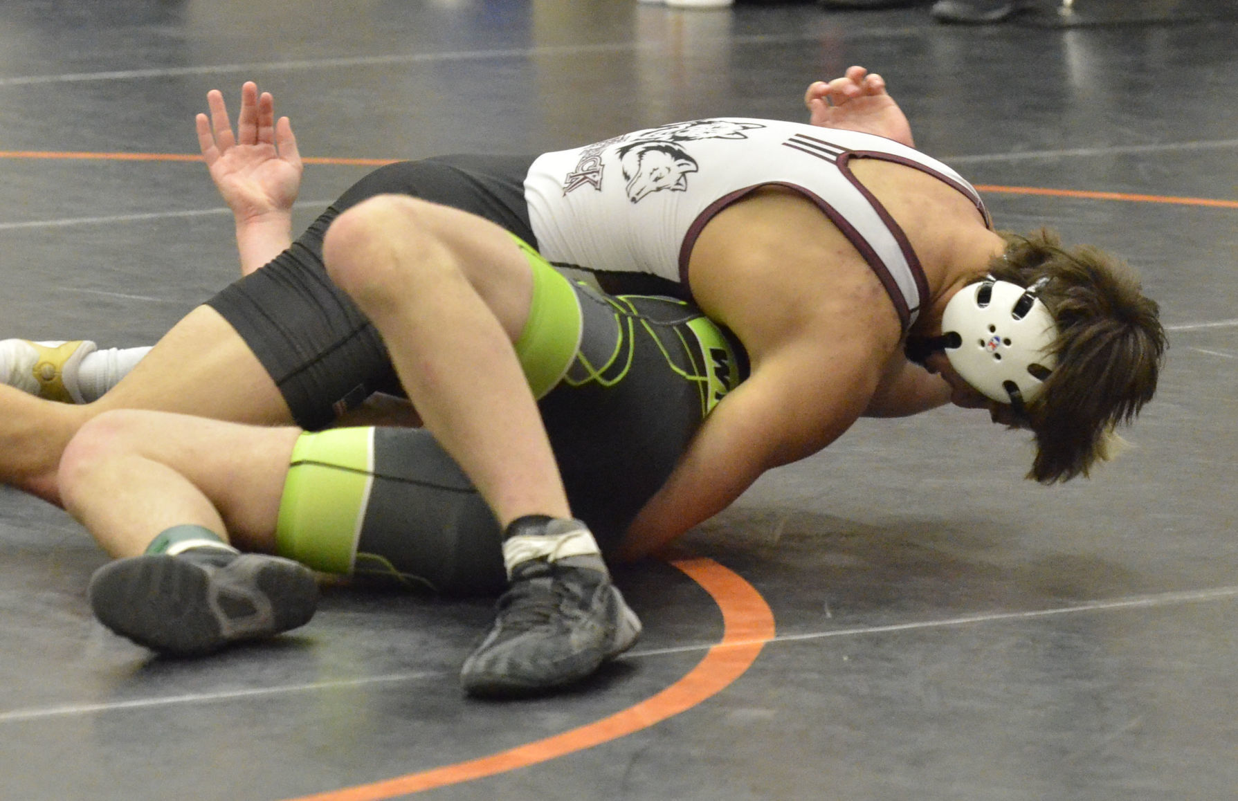 Class 1A wrestling sectional in Sibley